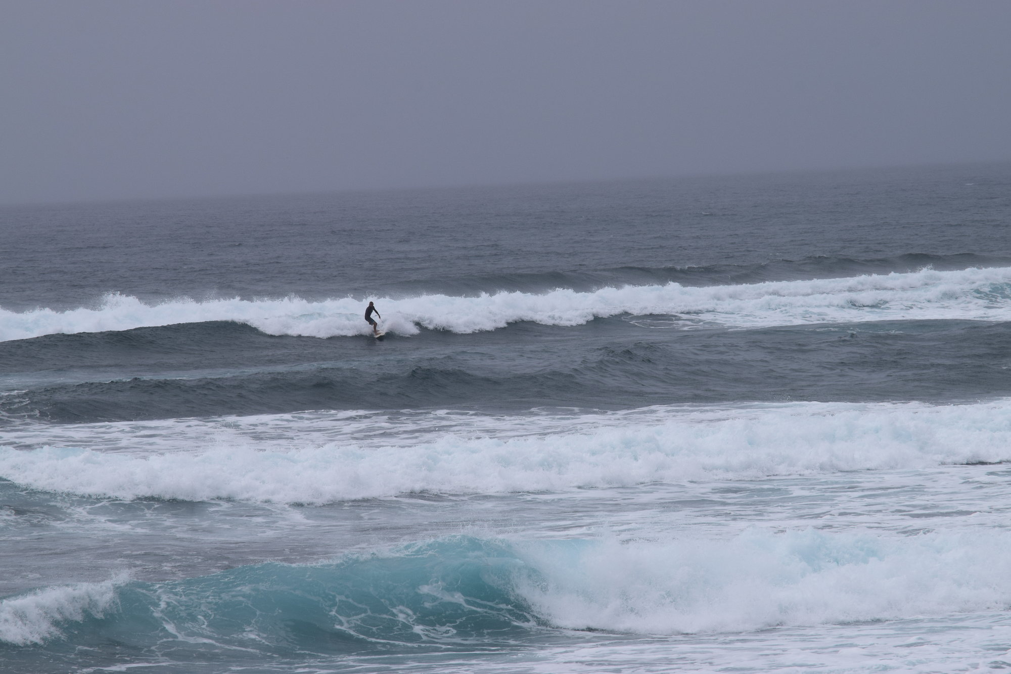 Solo surfer